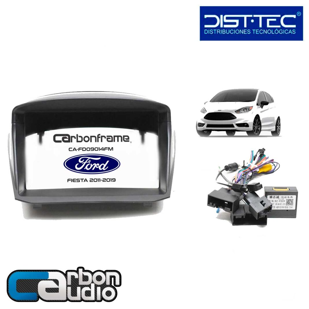 Ca Fd Fm Frente Para Estereo Ford Fiesta Disttec